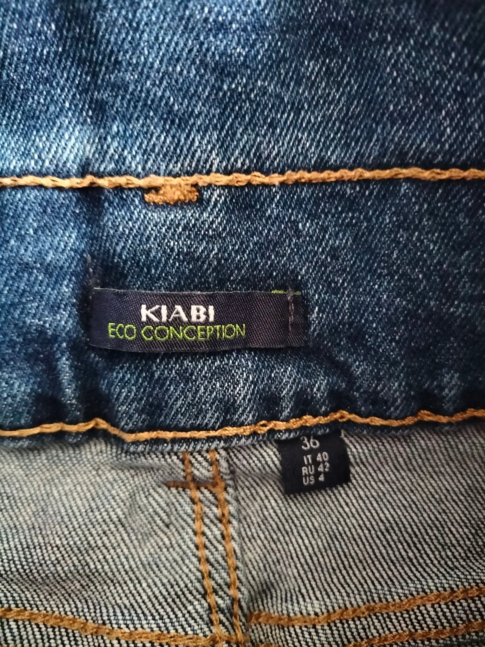Denim Skirt Size 36 | Kiabi | Very Good Condition | Denim Blue – photo 8